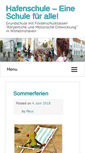 Mobile Screenshot of hafenschule.org